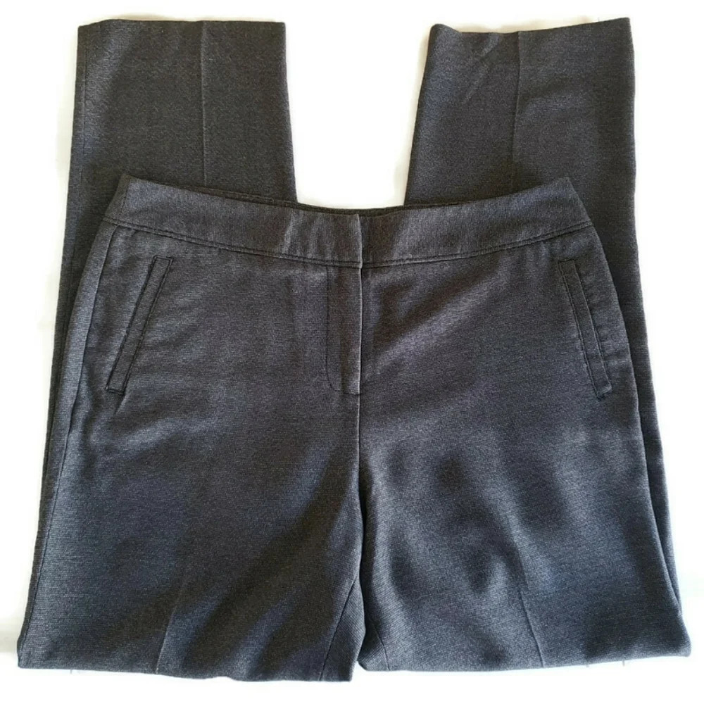 Atelier Luxe Boutique Brown Stretch Dress Career Pants View 3